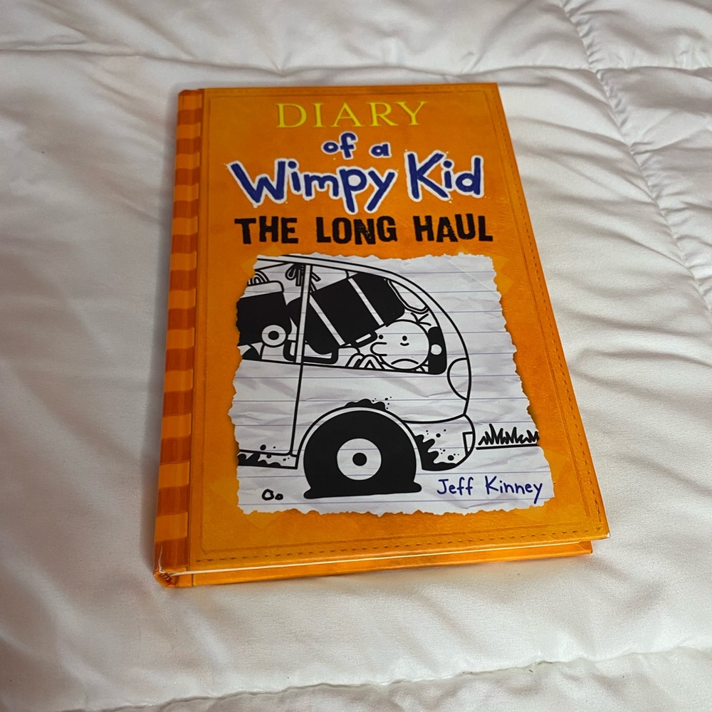 DIARY OF A WIMPY KID BOOK| The long haul by Jeff Kinney